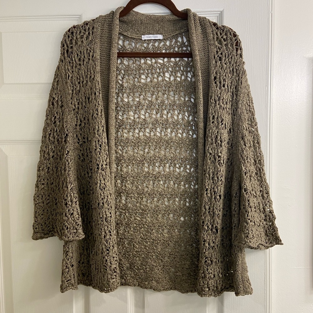 Open cardigan